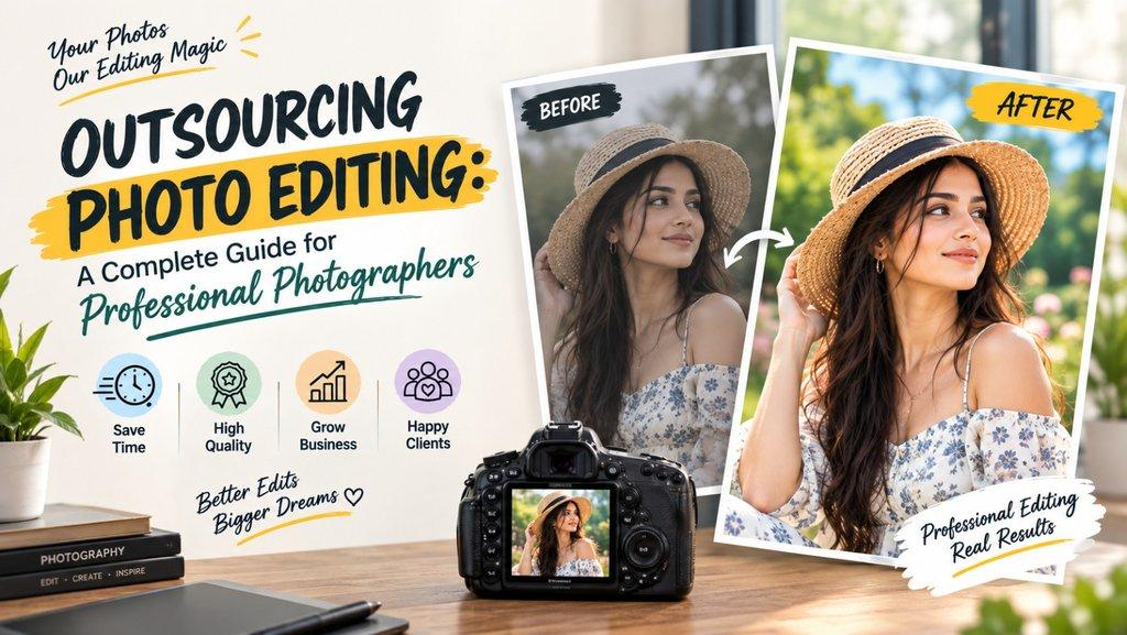 Outsourcing Photo Editing: A Complete Guide for Professional Photographers - Cover Image